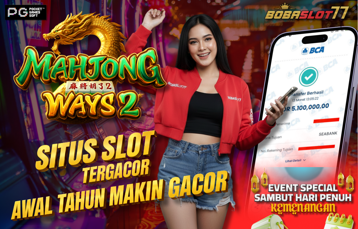 Selamat kepada user id : po****s Wede Rp 5.100.000 di Game MAHJONG WAYS2 PG SOFT Cair Gk Sampe 1 Menit! Menang Mudah di Bobaslot77
